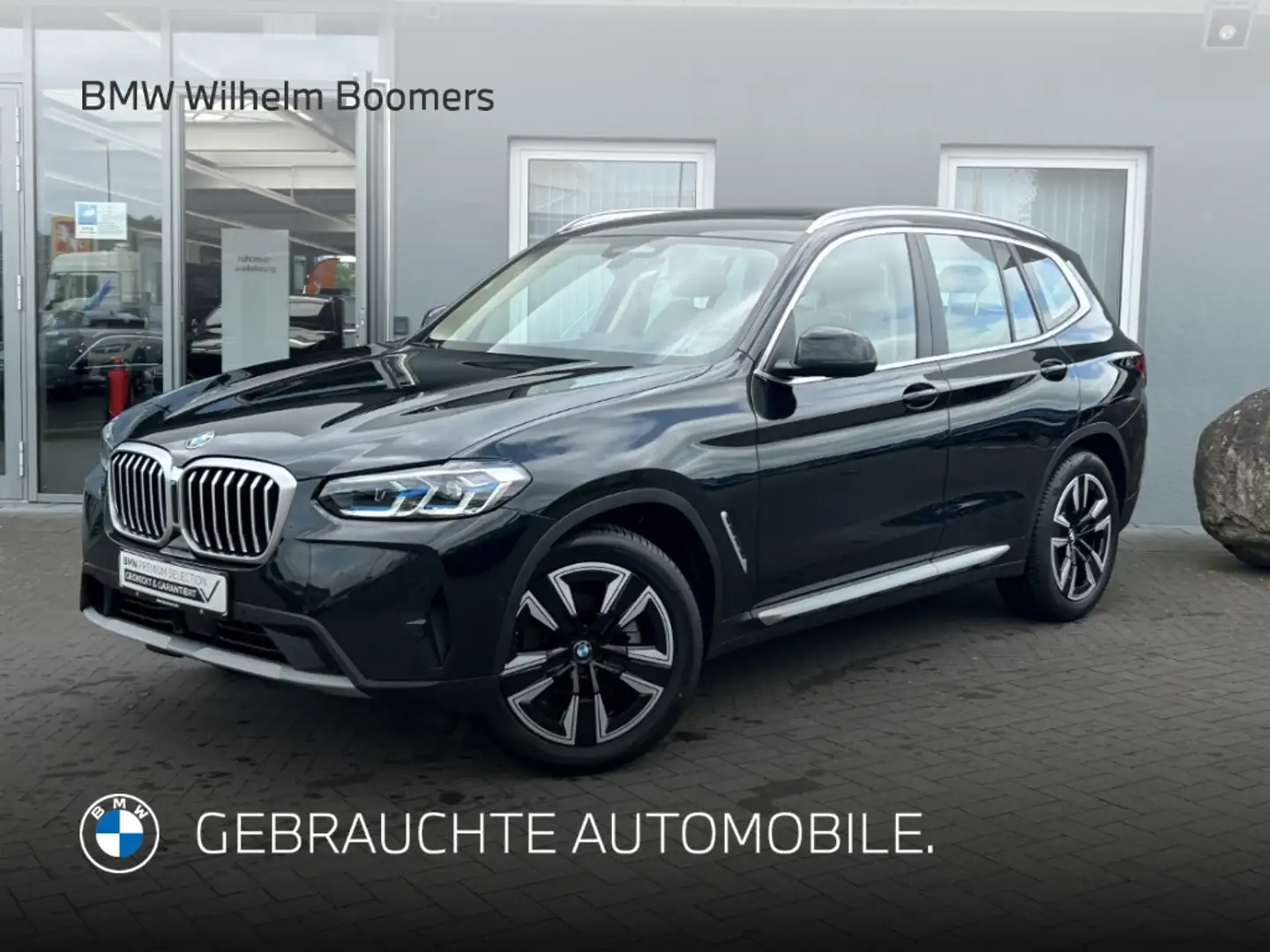 BMW X3 xDrive 20 d AHK Harm. KardonLaserlicht Schwarz - 1