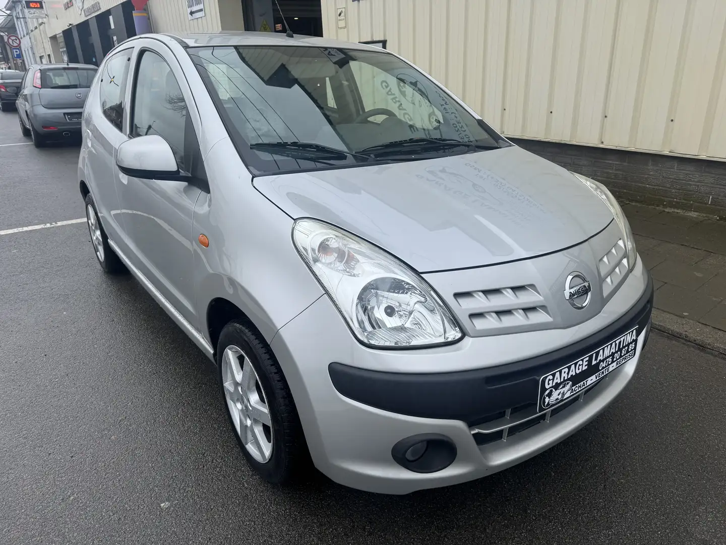 Nissan Pixo Pixo 1.0i Acenta+AC Garantie 1 An ‼️ Silber - 2