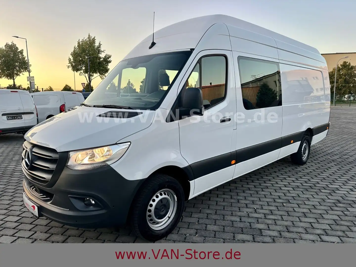 Mercedes-Benz SPRINTER 317 L5 H3 MIXTO/MBUX/NAV/DAB/RFK/TEMP Weiß - 2