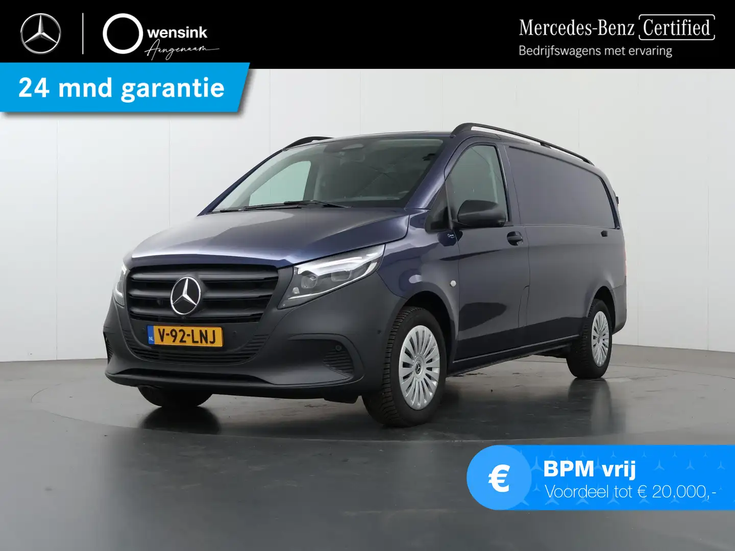 Mercedes-Benz Vito 116 CDI Aut. | L2 | Pro Automaat | Cruise control Bleu - 1