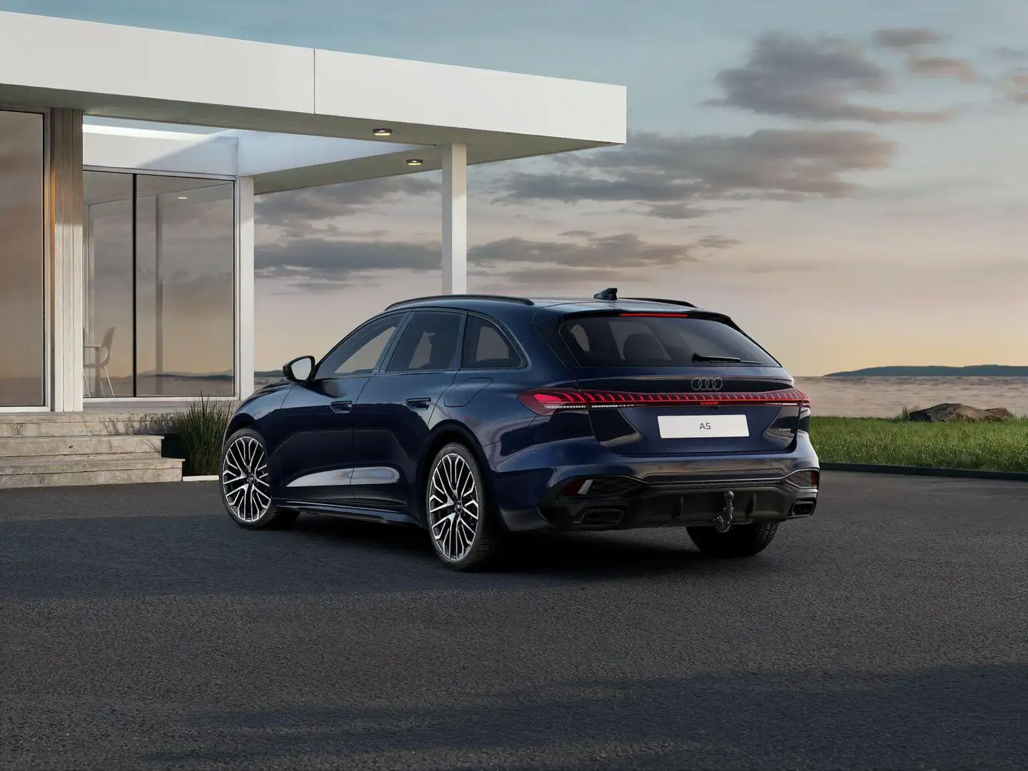 Audi A5 Avant 2.0 e-hybrid 299pk quattro S Edition | Trekh Blauw - 2