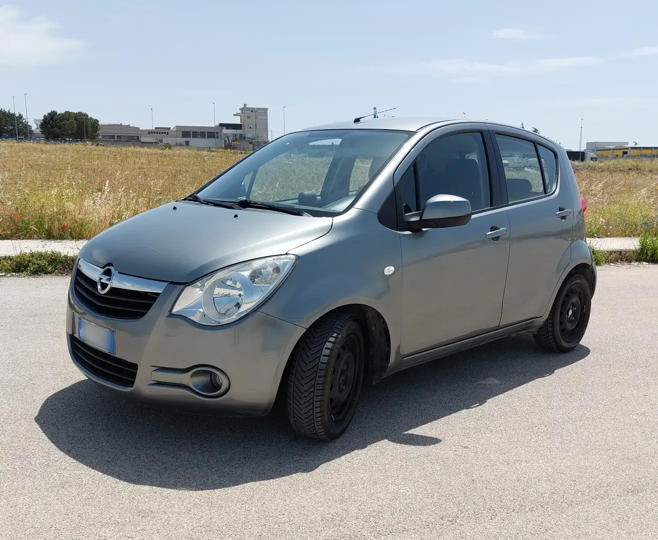 Opel Agila 1.0 12v 68cv - KM e tagliandi certificati OPEL Grigio - 1
