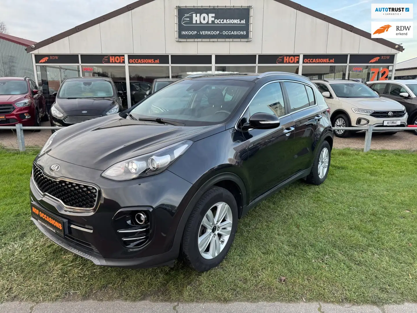 Kia Sportage 1.6 GDI Design Edition CAMERA/NAVI/STOELVERW./FULL Noir - 1