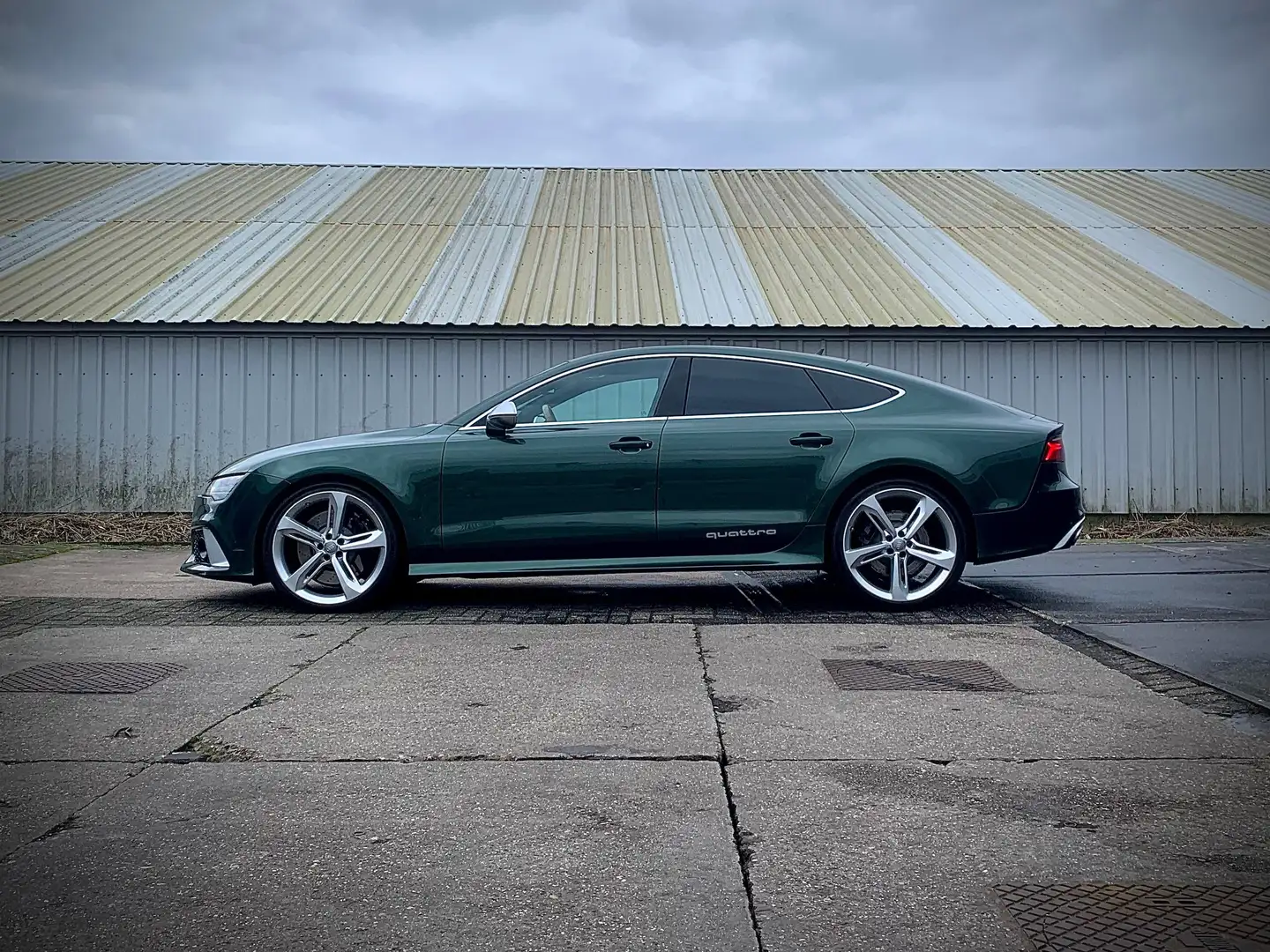 Audi RS7 Verdant Green - Audi Exclusive - from collector Зелений - 1