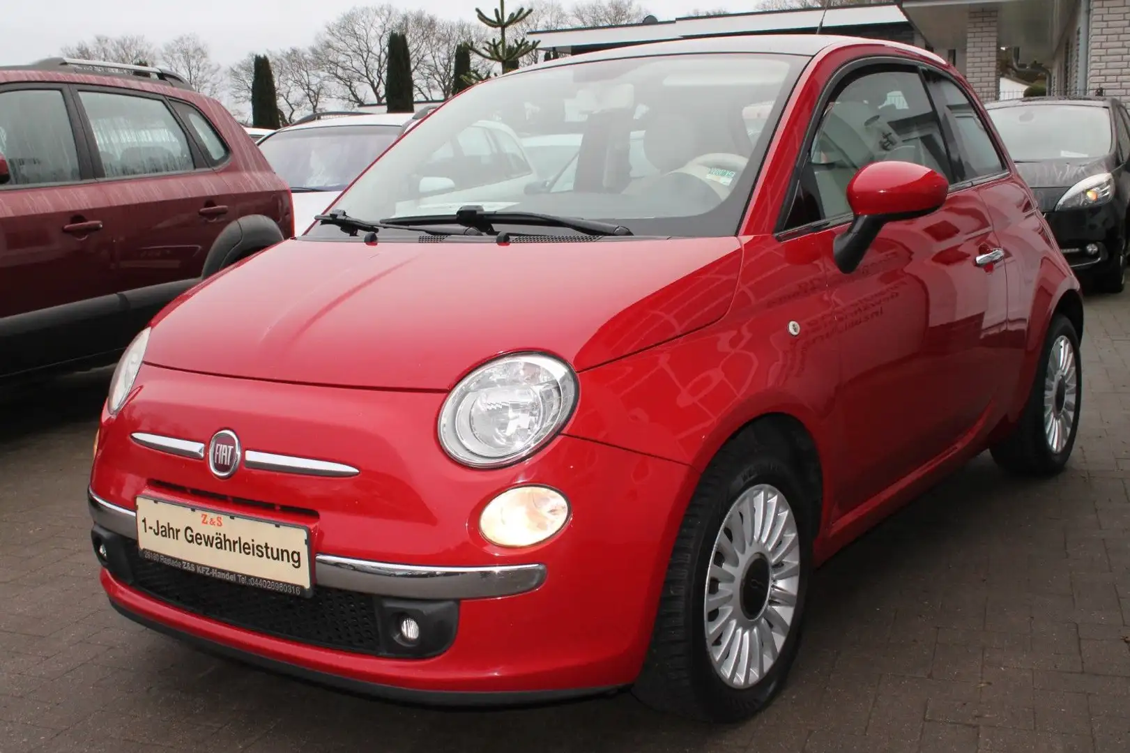 Fiat 500 Rot - 2