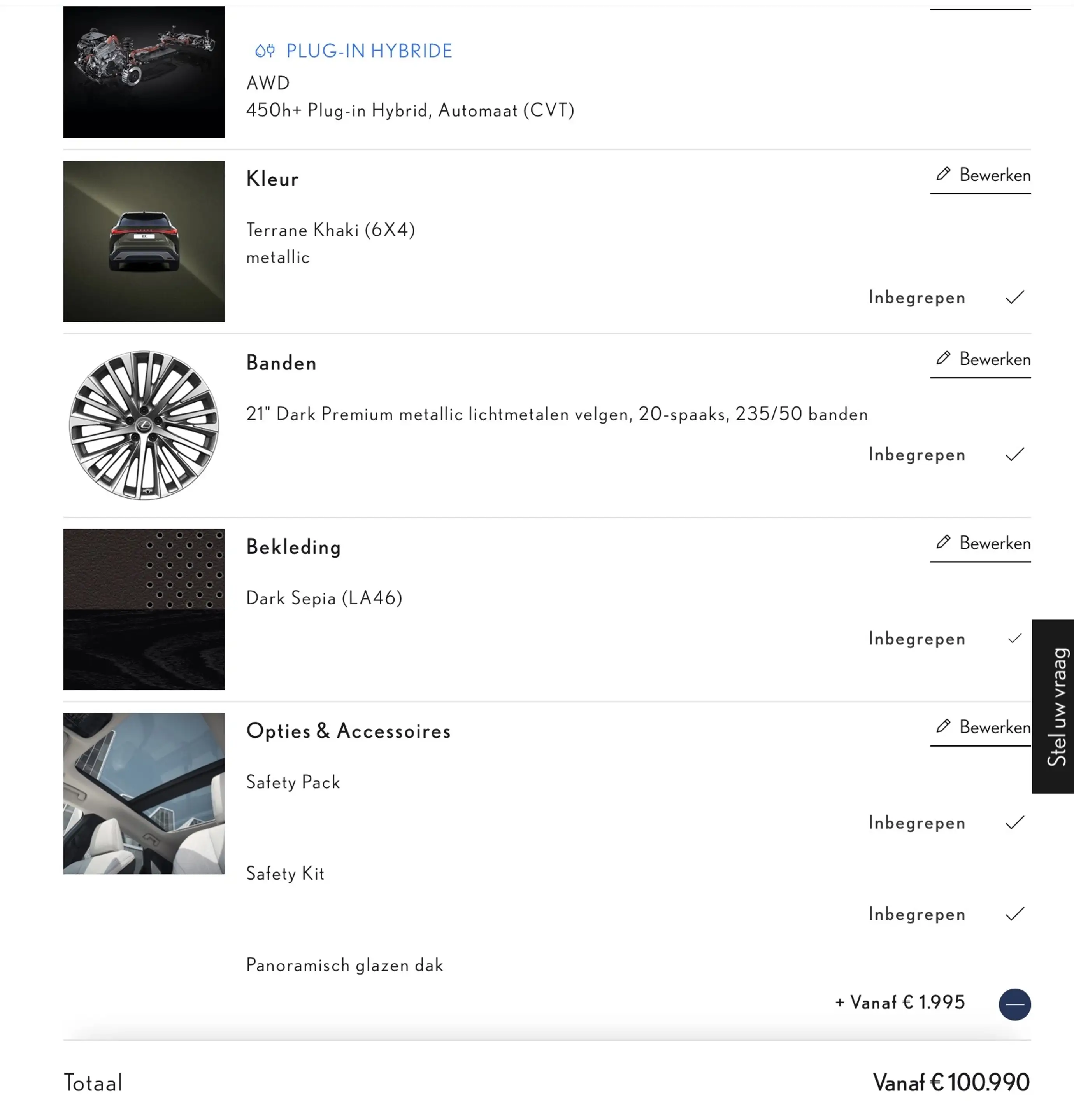 Lexus RX 450h 450h+ Plug-in Hybrid President Line  Schuif -/ kan — photo 8
