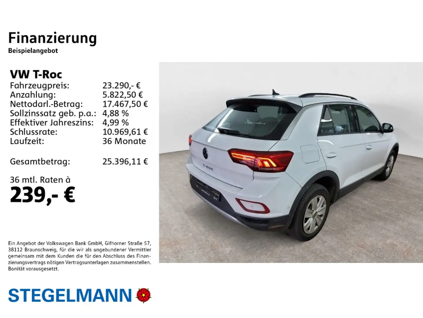 Volkswagen T-Roc 1.5 TSI Life *AHK*LED*App-Connect* Weiß - 2