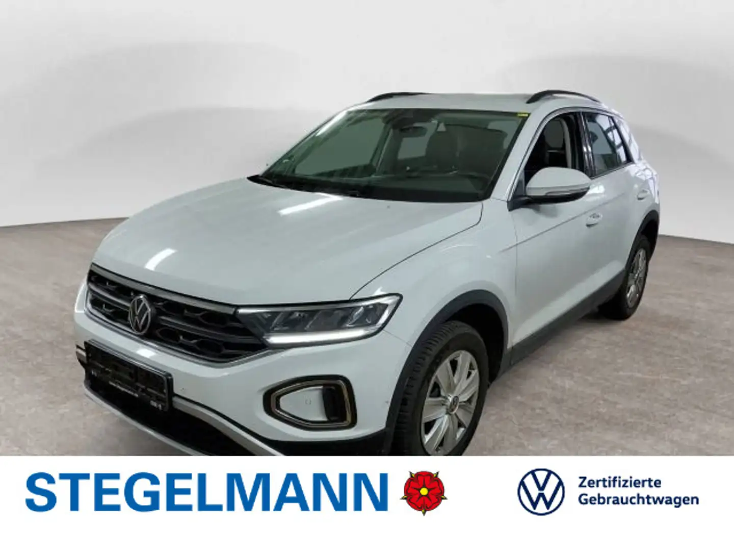 Volkswagen T-Roc 1.5 TSI Life *AHK*LED*App-Connect* Weiß - 1