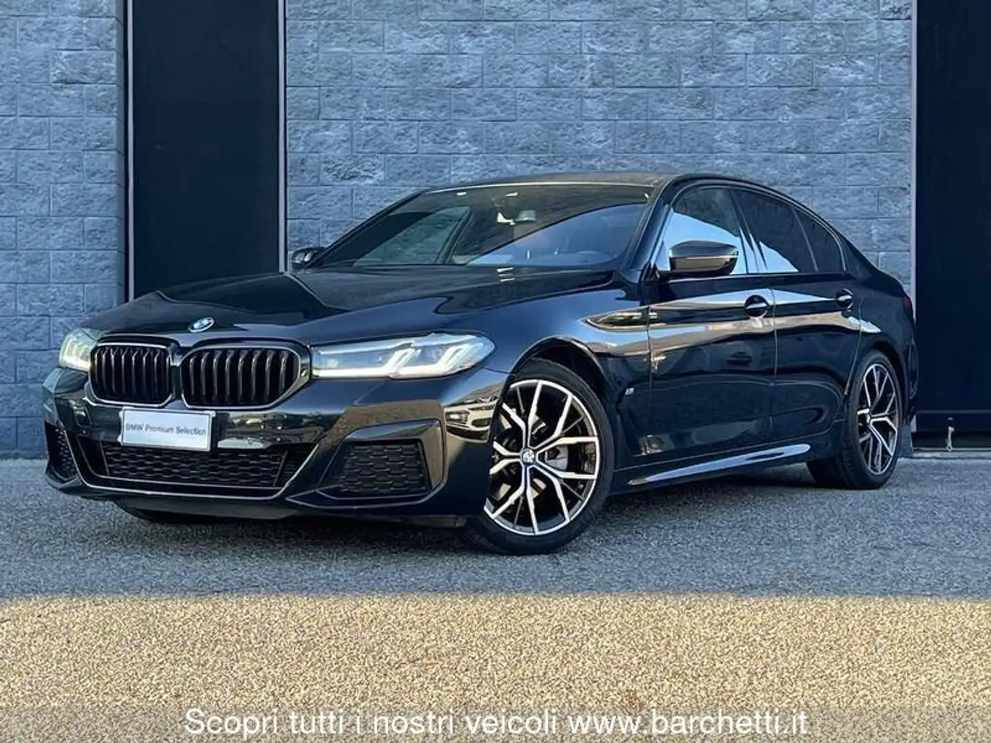 BMW 520 520d mhev 48V xdrive Msport auto Nero - 1