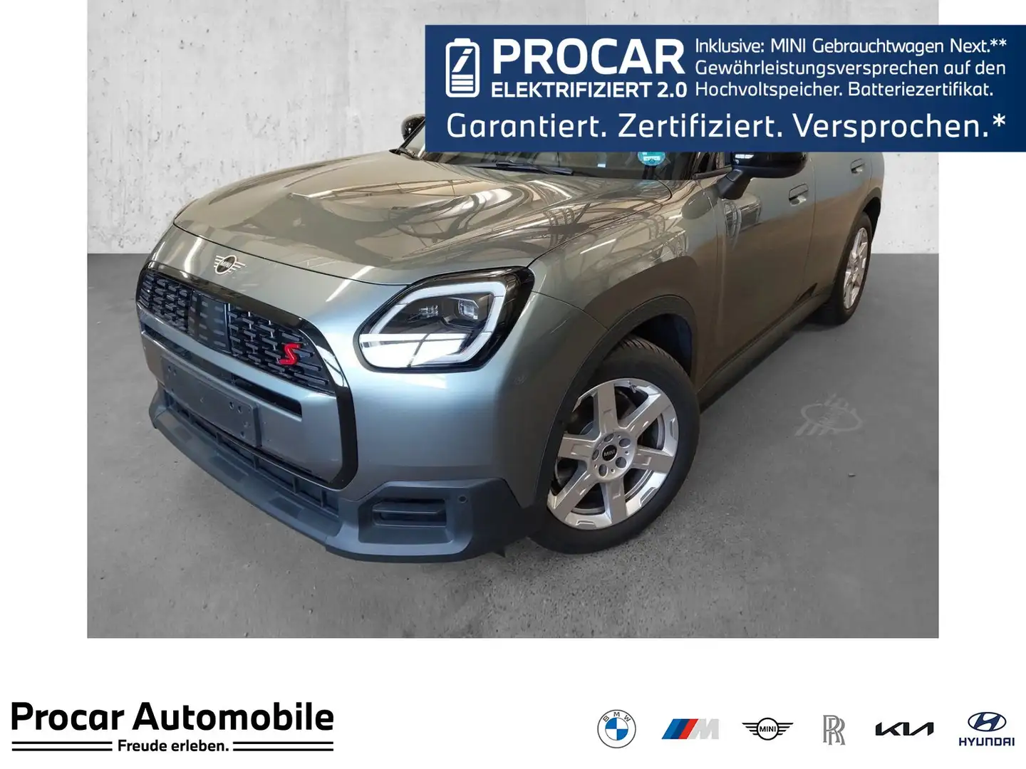 MINI Cooper Countryman S ALL4 M Sport HUD PANO AHK Grün - 1