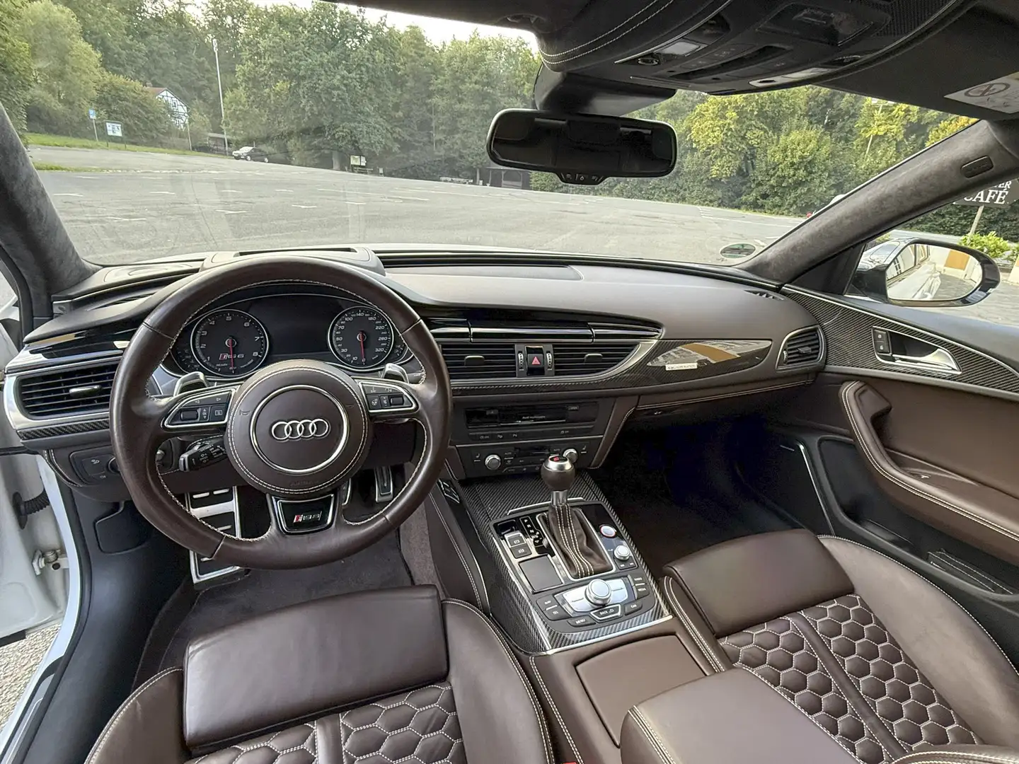 Audi RS6 Avant performance Aufi Exclusive Individual Weiß - 2