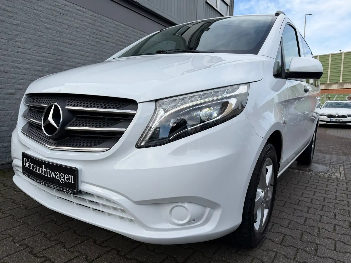 Mercedes-Benz Vito Mixto 114 CDI/BT lang Aut. ILS 1. Hand Blanc - 1