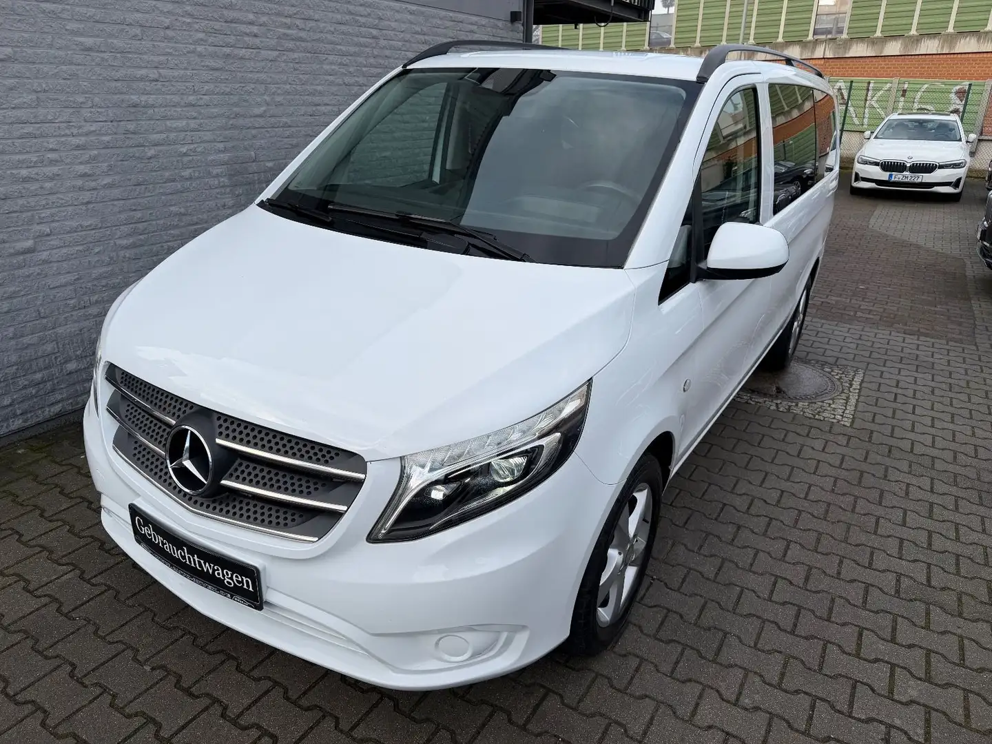 Mercedes-Benz Vito Mixto 114 CDI/BT lang Aut. ILS 1. Hand Blanc - 2