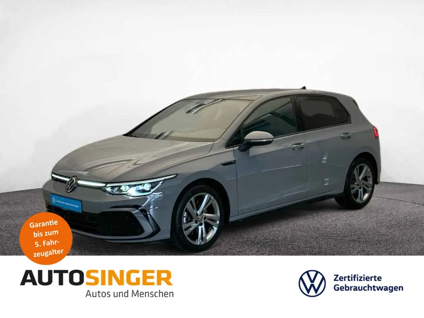 Volkswagen Golf R -Line 2.0 TSI DSG *PANO*IQ-L*ACC*NAV*R-CAM Grigio - 1