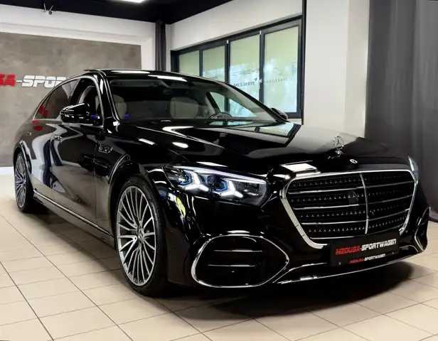 Mercedes-Benz S 450 d 4M LANG AMG EXCLUSIV DESIGNO BEIGE FULL!