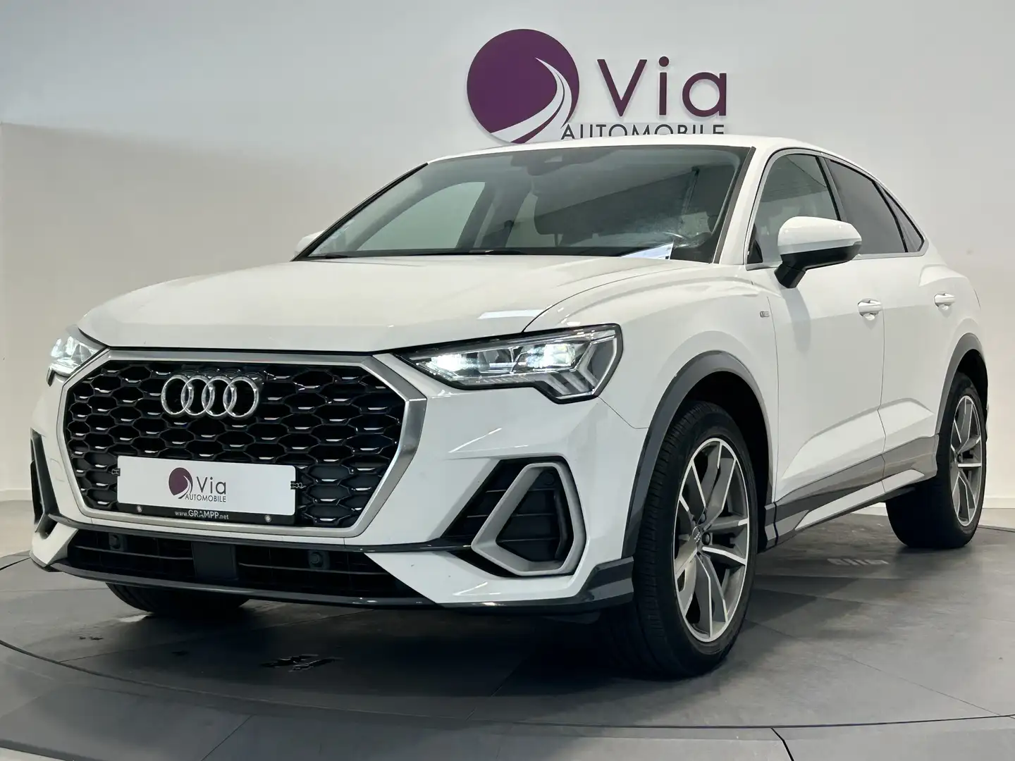 Audi Q3 35 TDI 150 ch S tronic 7 S line - 5P Blanc - 1