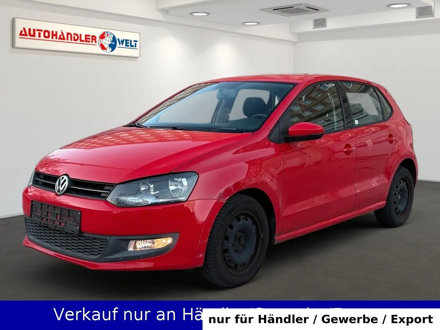 Volkswagen Polo V 1.4i 5-trg. Automatik Klimaanlage PDC Rot - 1