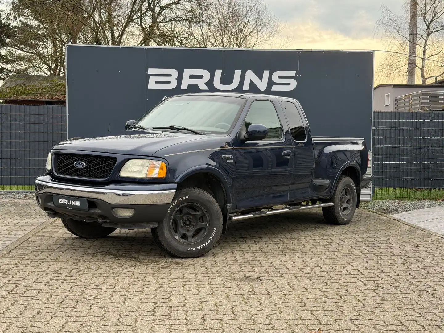Ford F 150 5,4L Triton V8 Gas Lariat Leder AHK Blau - 1
