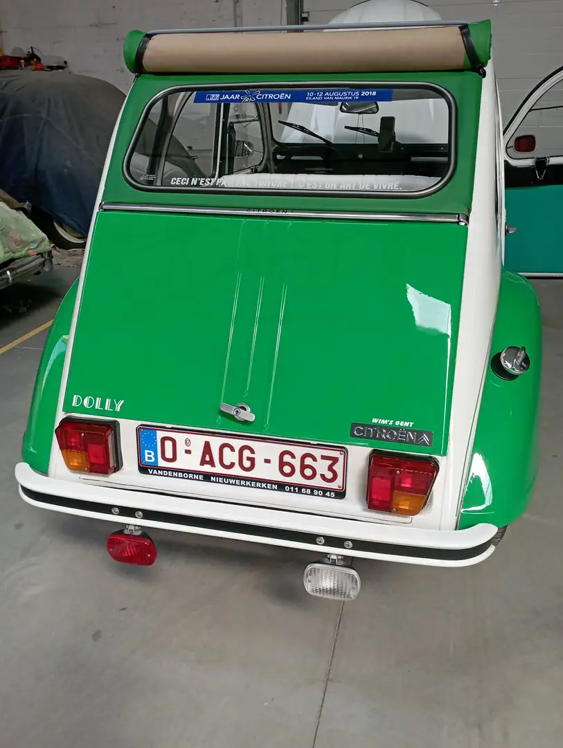 Oldtimer Citroen 2cv Weiß - 2