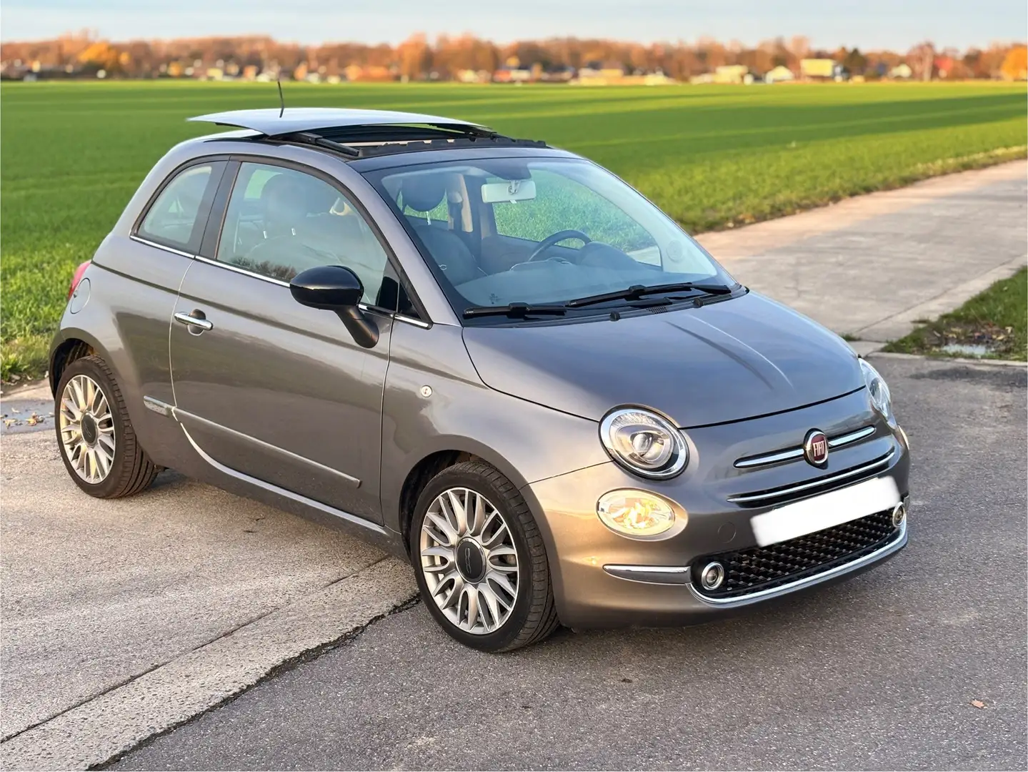 Fiat 500 Sport • Full Opt • Open Panodak • Gekeurd V. Grijs - 2