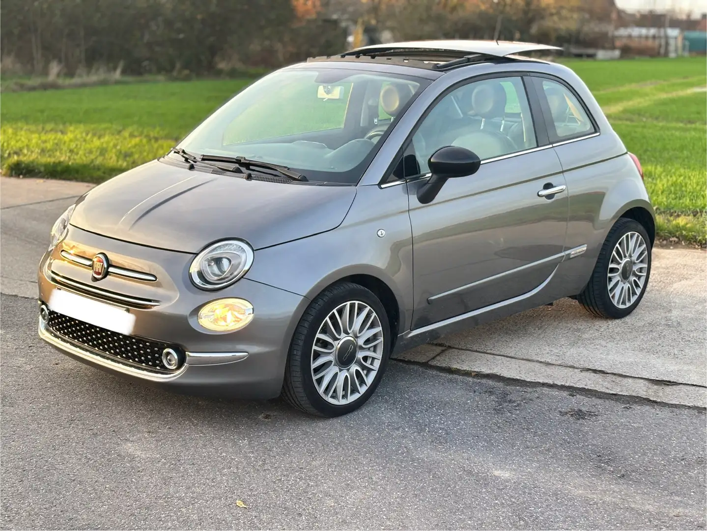 Fiat 500 Sport • Full Opt • Open Panodak • Gekeurd V. Grijs - 1
