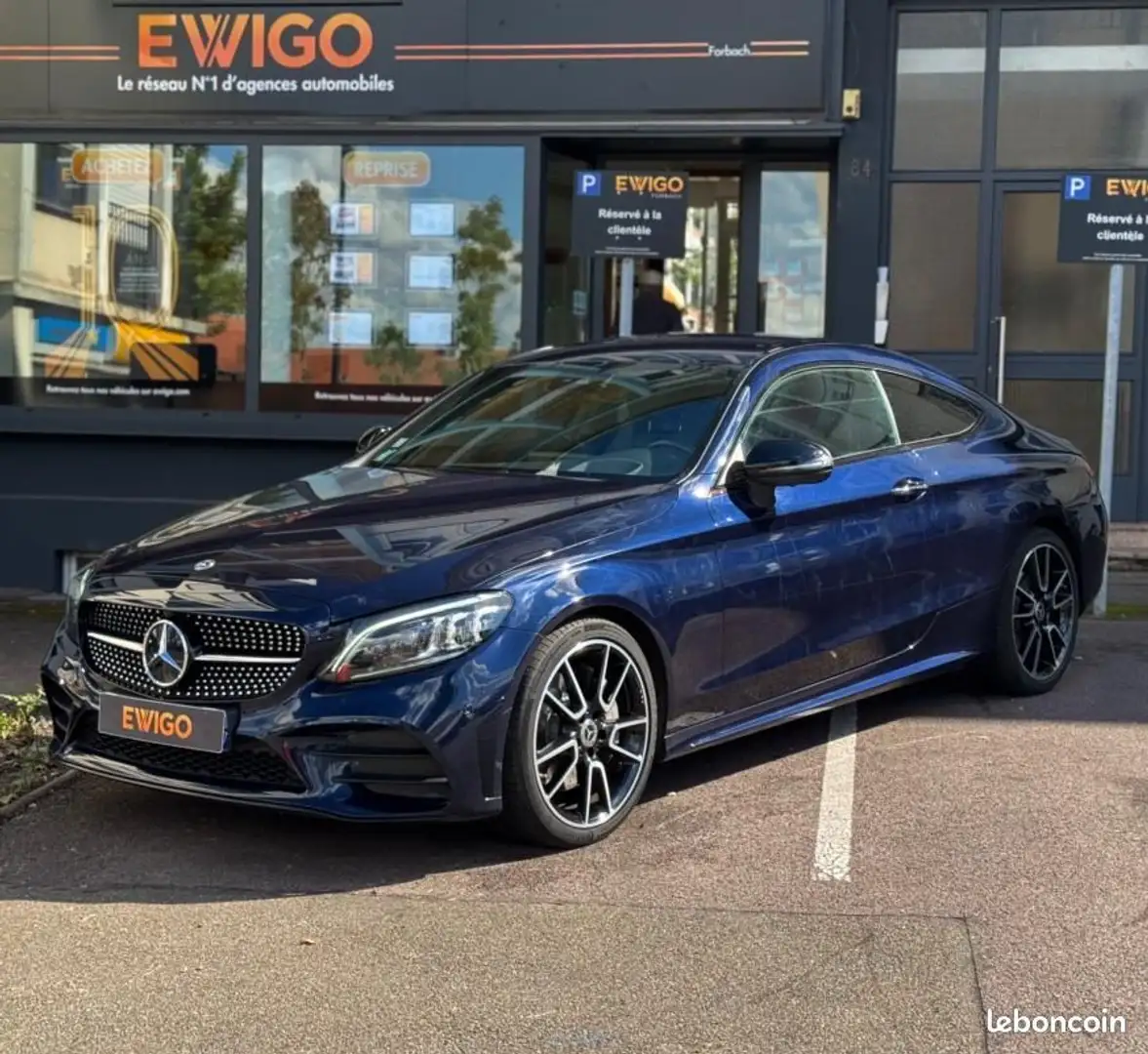 Mercedes-Benz C 300 Mercedes 2.0 300D 245CH AMG LINE 9G-TRONIC Blu/Azzurro - 1