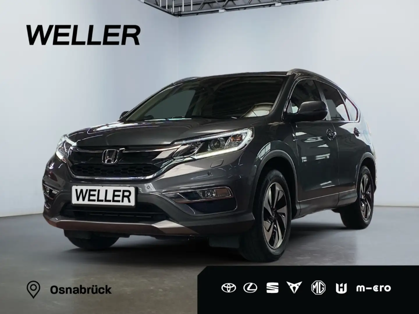 Honda CR-V 2.0i-VTEC 4WD Lifestyle *Alcantara*CAM*SHZ* Gris - 1