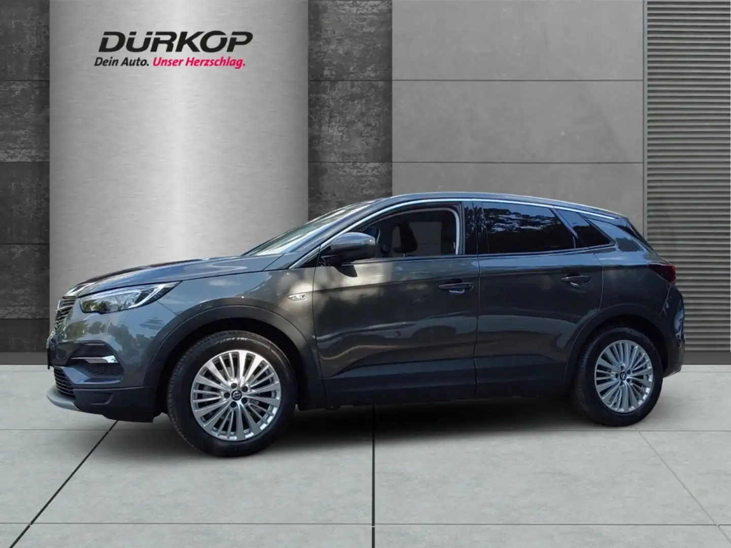 Opel Grandland X INNOVATION 1.2 Turbo el. Heckklappe Sitzheizung Gris - 2