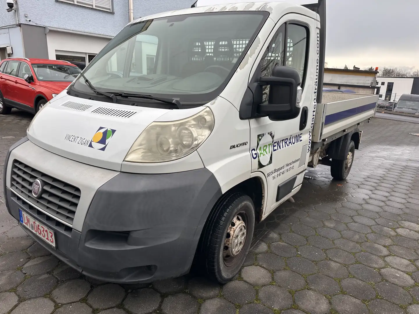 Fiat Ducato pritsche 2,3 liter Weiß - 1