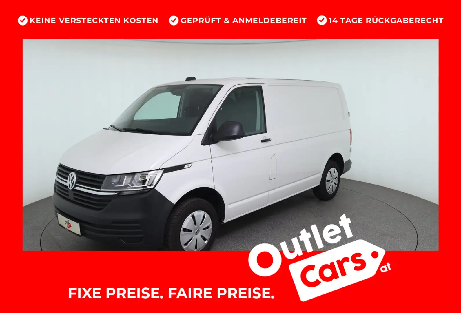 Volkswagen T6.1 Transporter VW Transporter T6.1 Kastenwagen TDI Fehér - 1