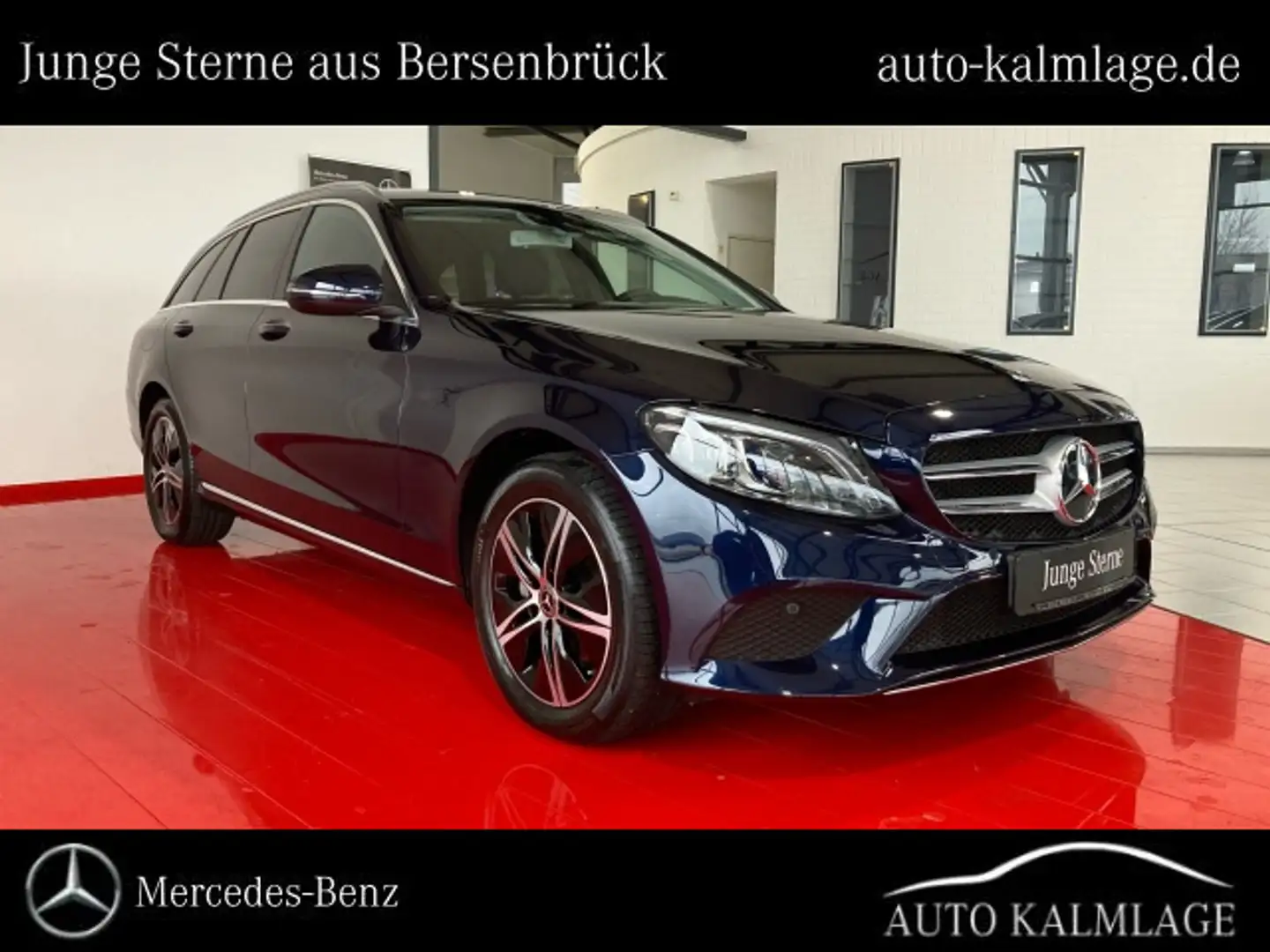 Mercedes-Benz C 220 C 220 d T 4MATIC Comand+Standheizung+Distronic BC Blu/Azzurro - 1