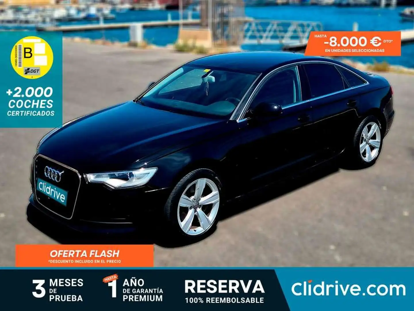 Audi A6 2.0TDI Multitronic Negro - 1