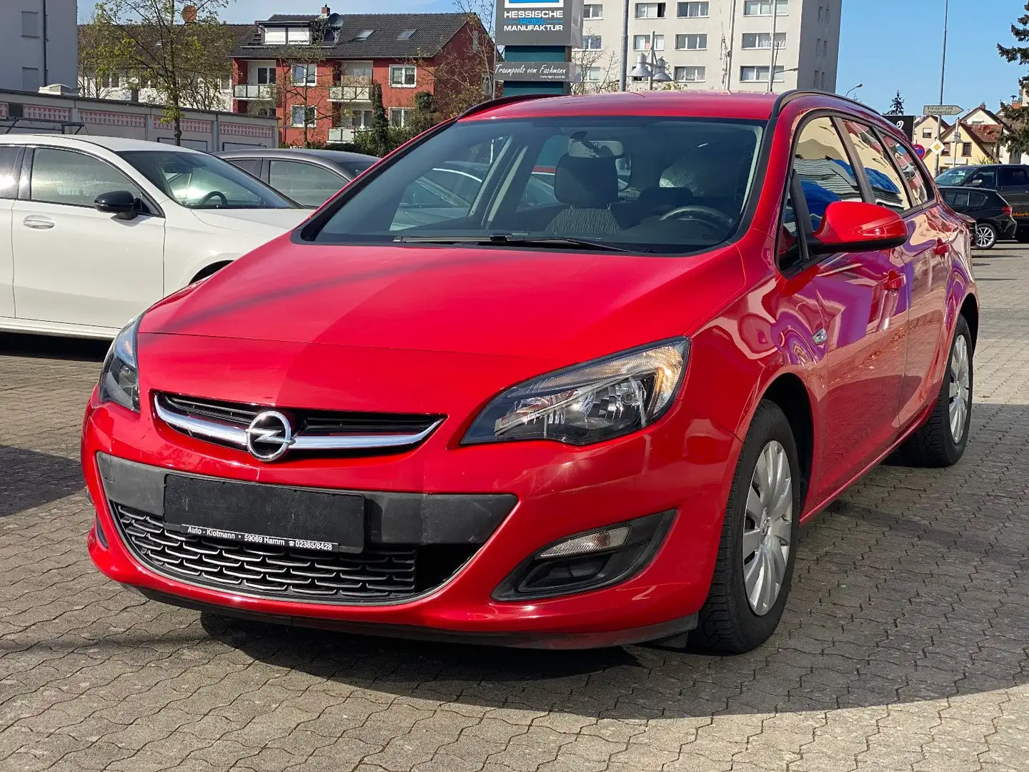 Opel Astra Sports Tourer 1.4 *  1.Hand * Automatik * Rood - 2