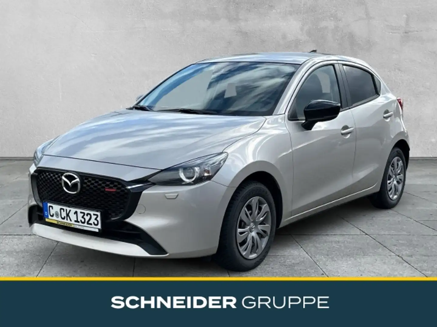 Mazda 2 1.5L e-Skyactiv ​🤑SUMMER-DEAL​🤑PDC+KLIMA+KAMERA Grau - 1