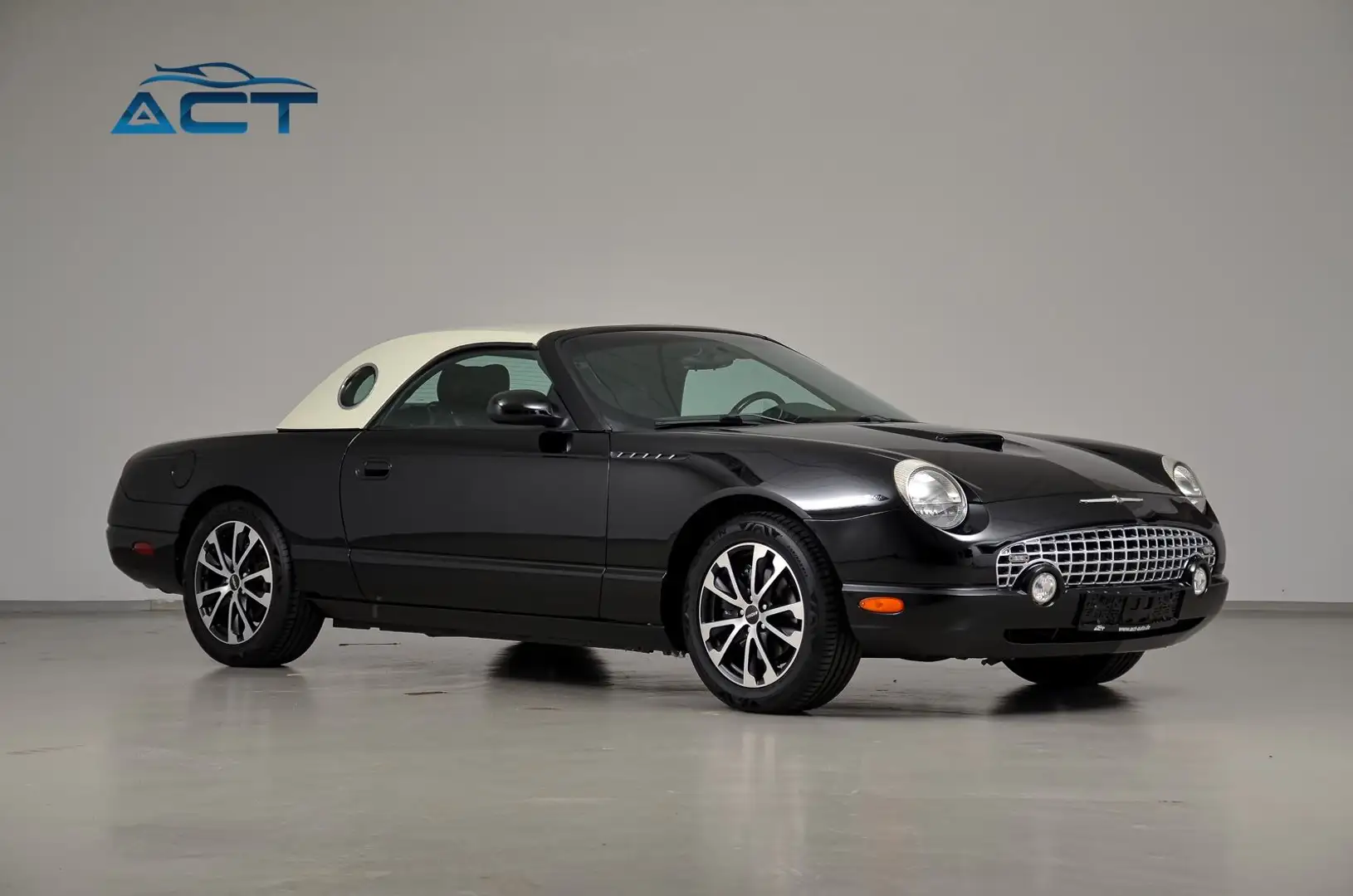 Ford Thunderbird Deluxe 3.9 V8 Retro Birds Cabrio Schwarz - 1