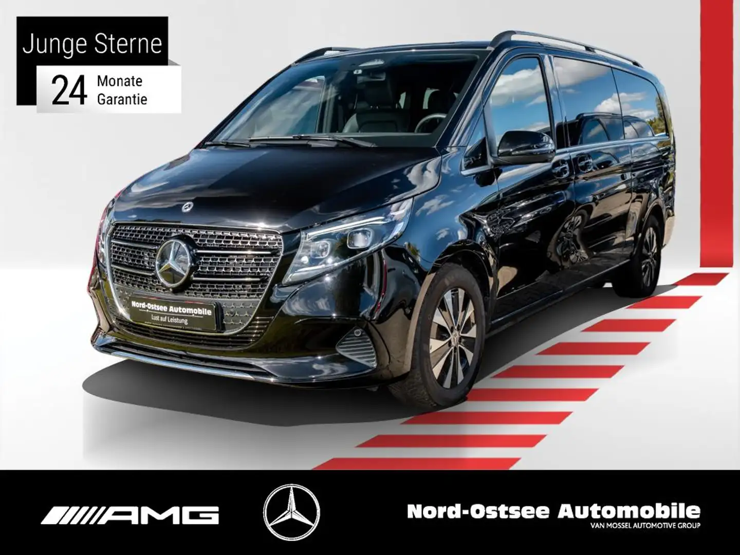 Mercedes-Benz V 300 AVANTGARDE EXTRALANG NEUES MODELL MBUX Schwarz - 1