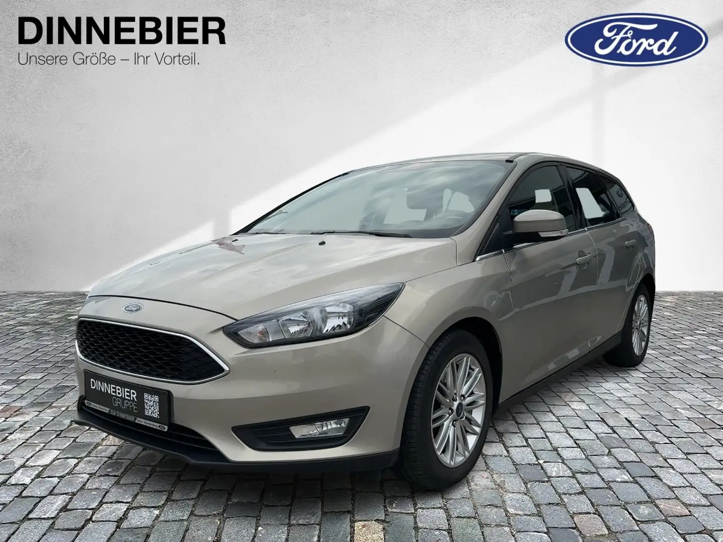 Ford Focus 1.6 Turnier Cool & Connect **Klimaaut./AHK** Grau - 2
