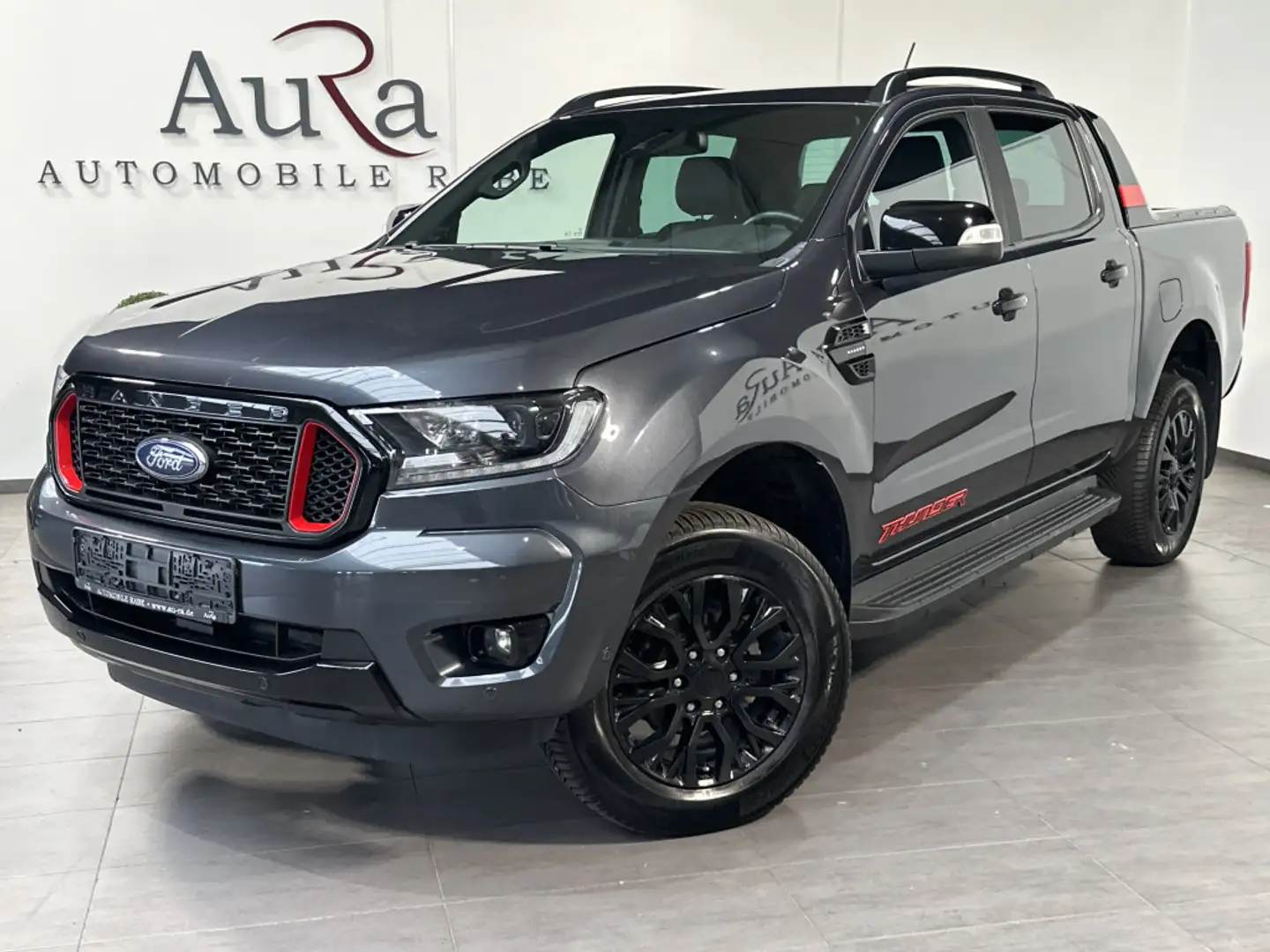 Ford Ranger Wildtrak DoKa 4x4 NAV+LED+KAMERA+AHK+ACC Grau - 1