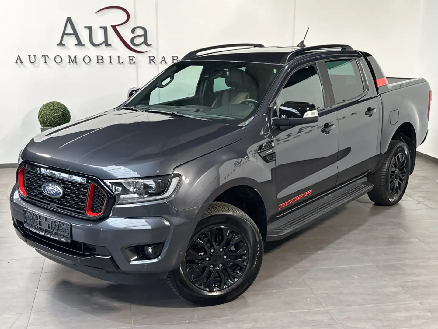 Ford Ranger Wildtrak DoKa 4x4 NAV+LED+KAMERA+AHK+ACC Grau - 2