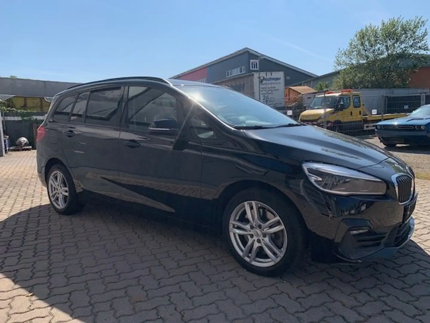 BMW 218 218 d Advantage 2 Gran Tourer 1.Hd Aut. Unfallfrei Noir - 2