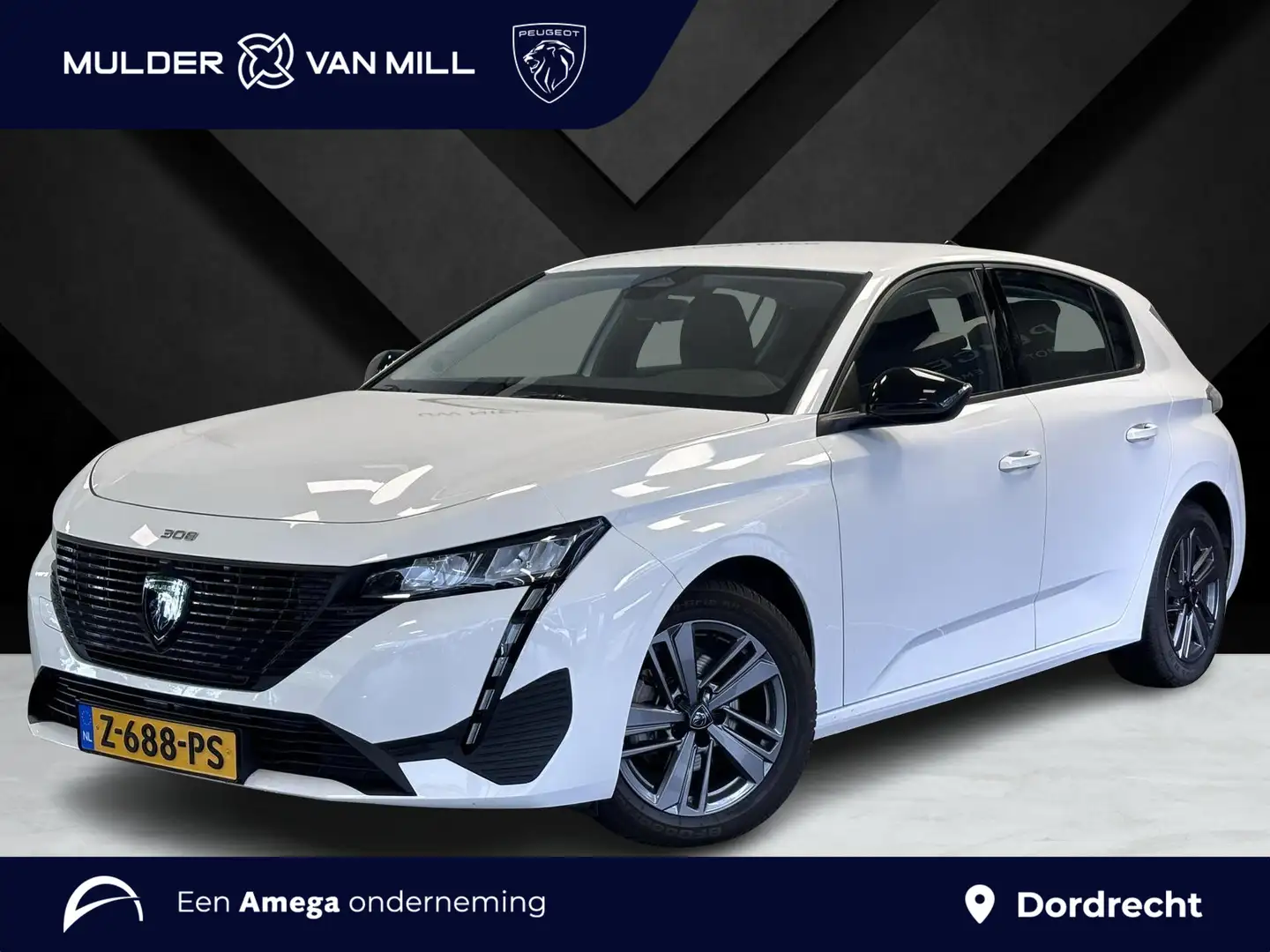 Peugeot 308 Active Pack Business 1.2 Turbo 130pk EAT8 | NAVI | Weiß - 1