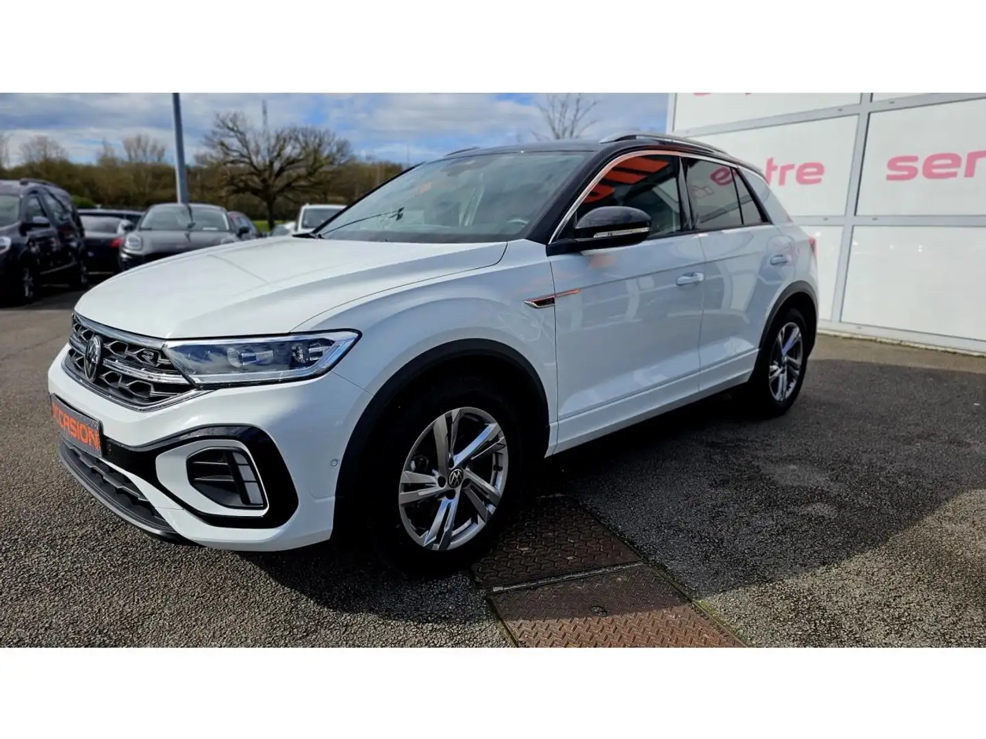 Volkswagen T-Roc R-LINE 2.0 TDI 150cv DSG7 + ATTELAGE AMOVIBLE + SI Blanco - 2
