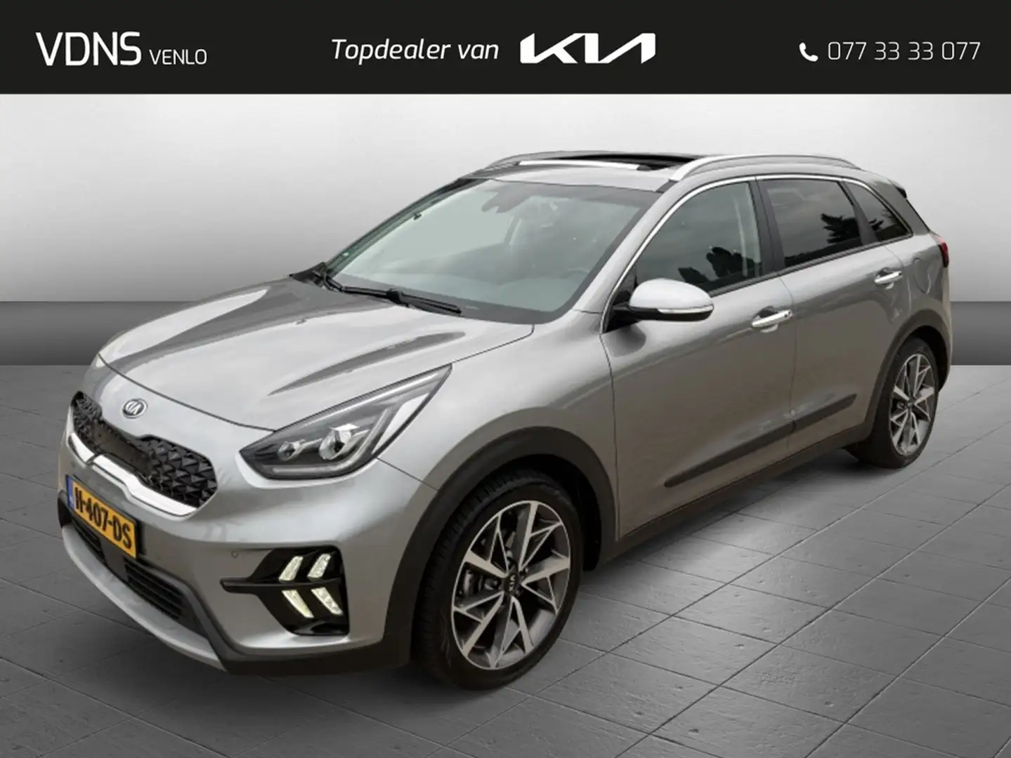 Kia Niro 1.6 GDi HEV ExecutiveLine - AFN. TREKHAAK - ZEER C Grijs - 1