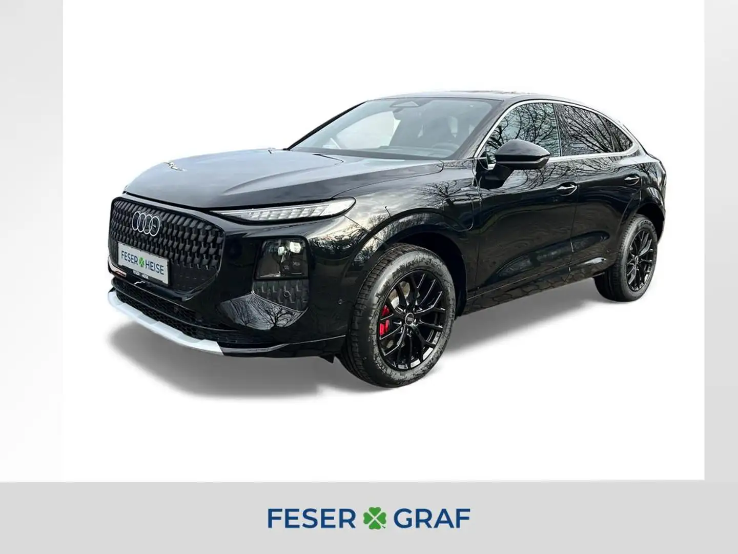 Audi Q3 Sportback e-hybrid 200 kW S tronic Zwart - 1