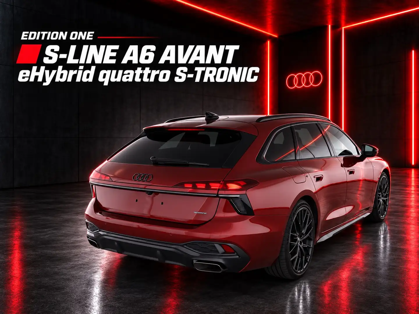Audi A6 EDITION ONE S-LINE eHYBRID quattro 220kW LUFT PANO AHK S-SPORTSITZ belüftet BANG&OLUFSEN ALLRADLENKUNG Rot - 2