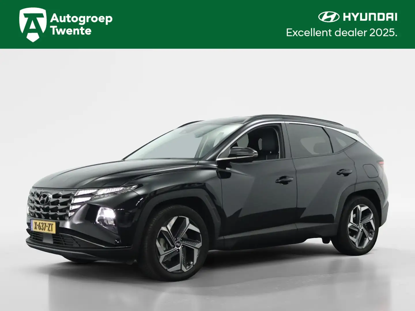 Hyundai TUCSON 1.6 T-GDI PHEV Premium | Leder | Apple carplay | S Zwart - 1