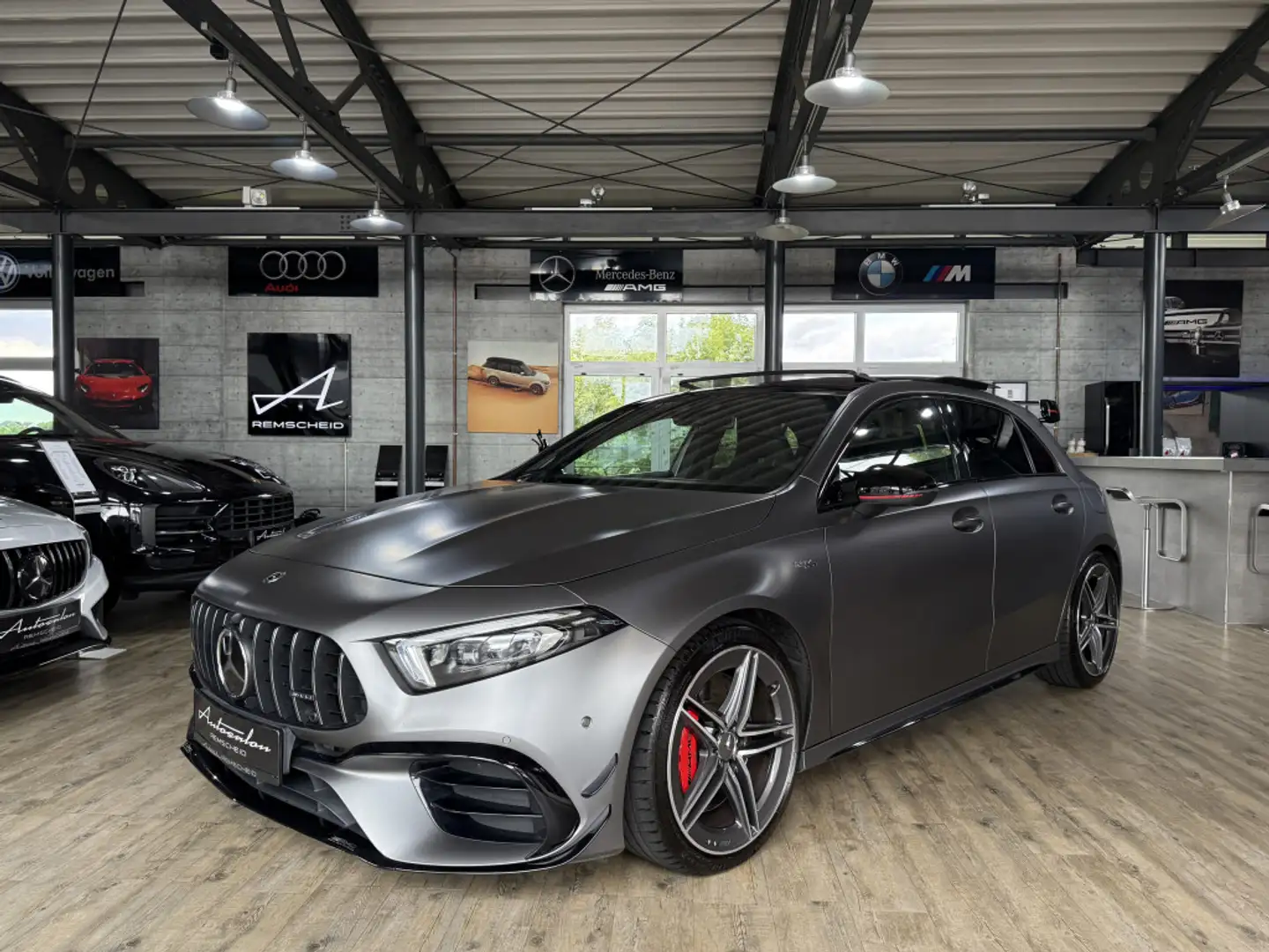 Mercedes-Benz A 45 AMG S AMG 4Matic*PANO*360°KAM.*DISTRONIC+ Gri - 1