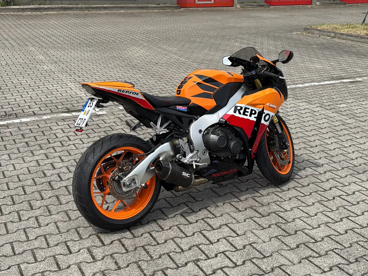 Honda CBR 1000 Orange - 2