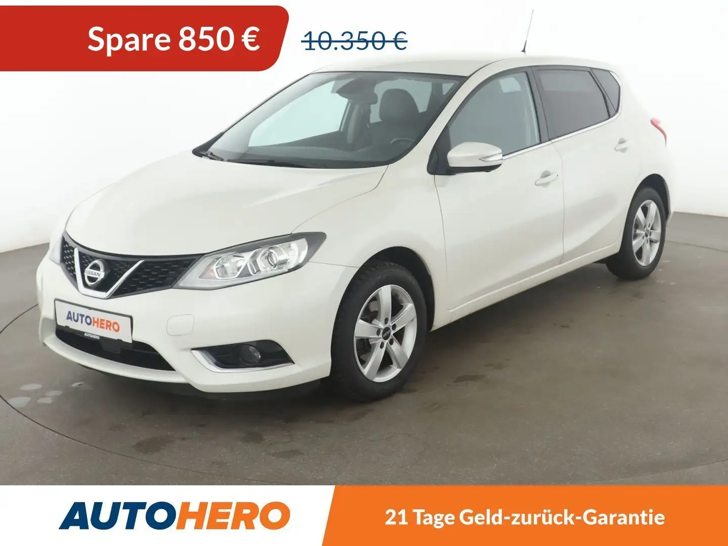 Nissan Pulsar 1.2 Acenta*NAVI*TEMPO*SHZ*ALU*LIM*DAB* Weiß - 1