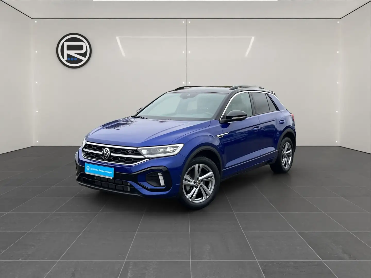 Volkswagen T-Roc 1.5 TSI, R-Line, DSG Blau - 2